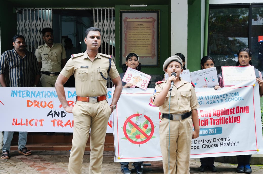 Anti-Drug Awareness Initiatives by Our Cadets